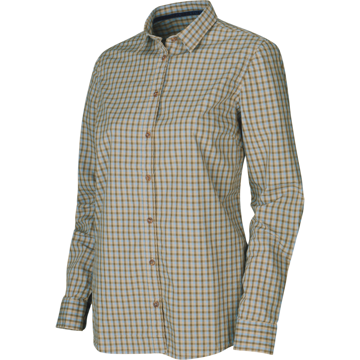 Selja Lady L/S Check skjorte - Heritage blue check - Härkila