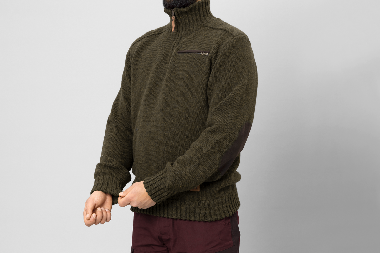 Annaboda 2.0 HSP knit pullover - Willow green - Härkila