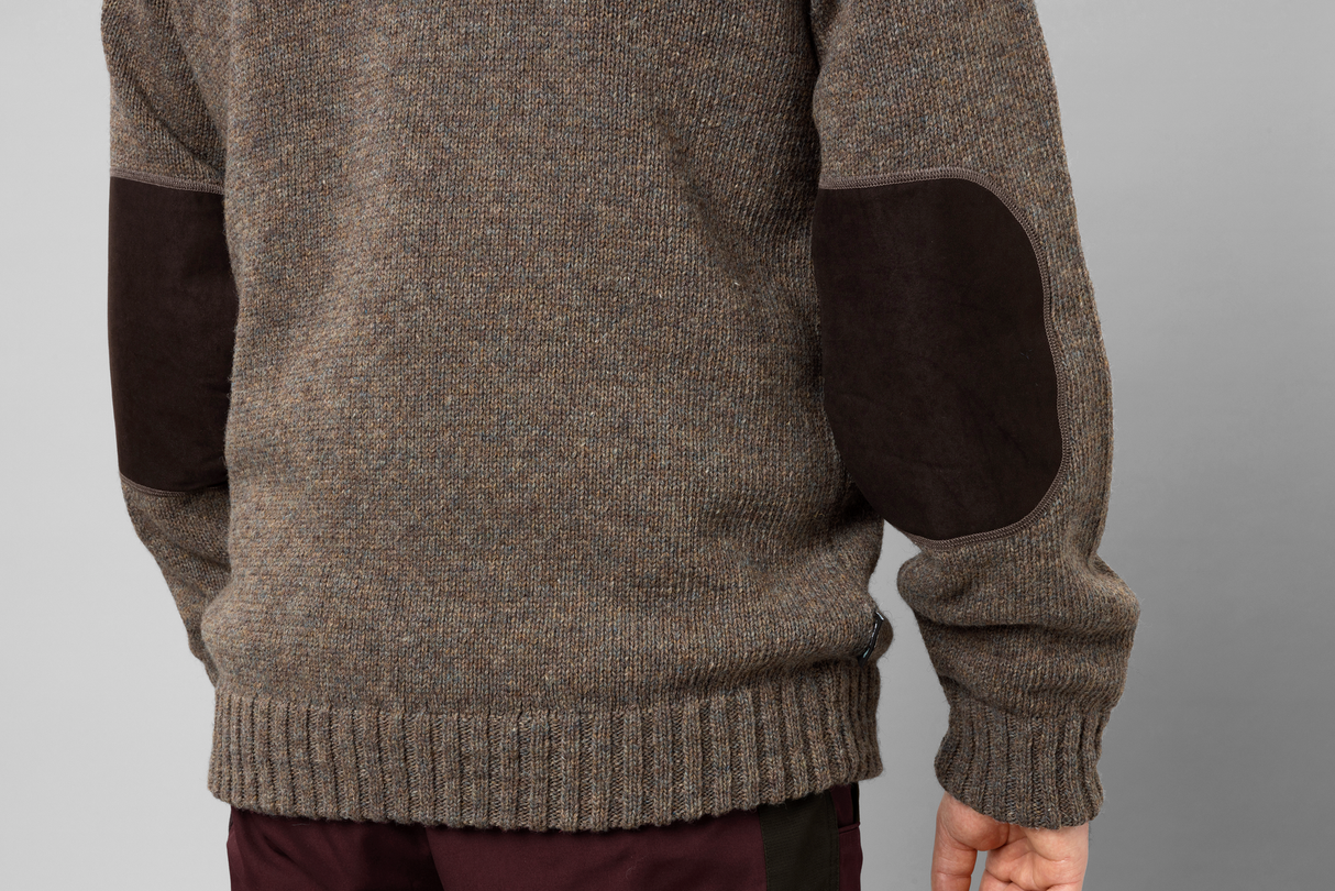 Annaboda 2.0 HSP knit pullover - Dark sand - Härkila