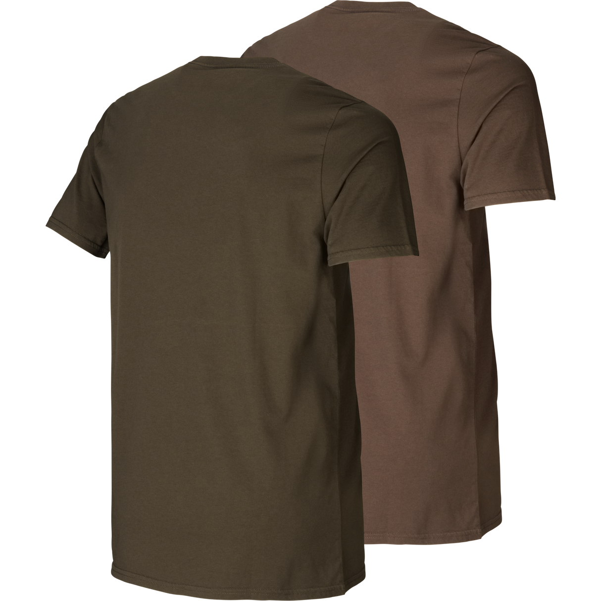 Härkila graphic t-shirt 2-pack - Willow green/Slate brown - Härkila