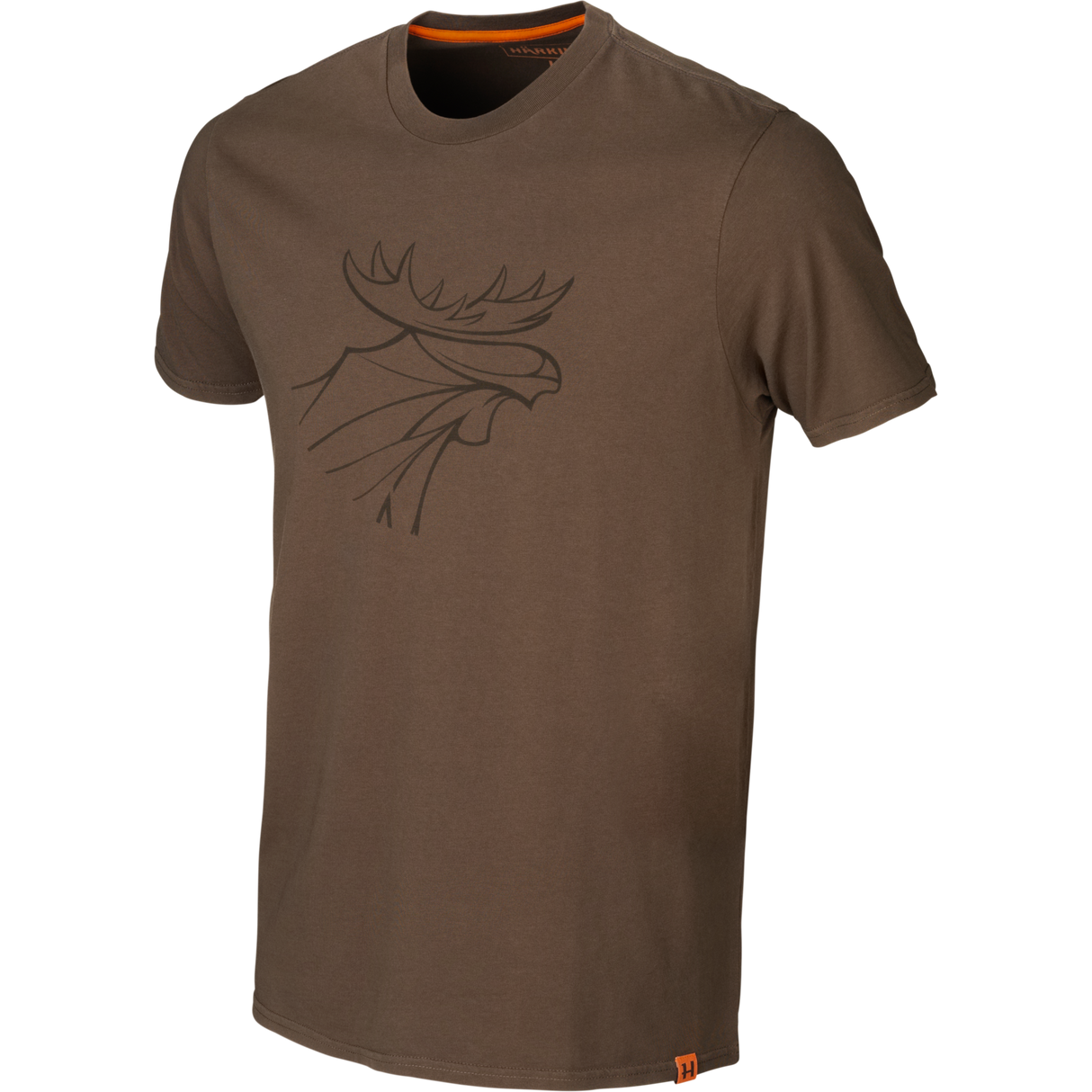 Härkila graphic t-shirt 2-pack - Willow green/Slate brown - Härkila