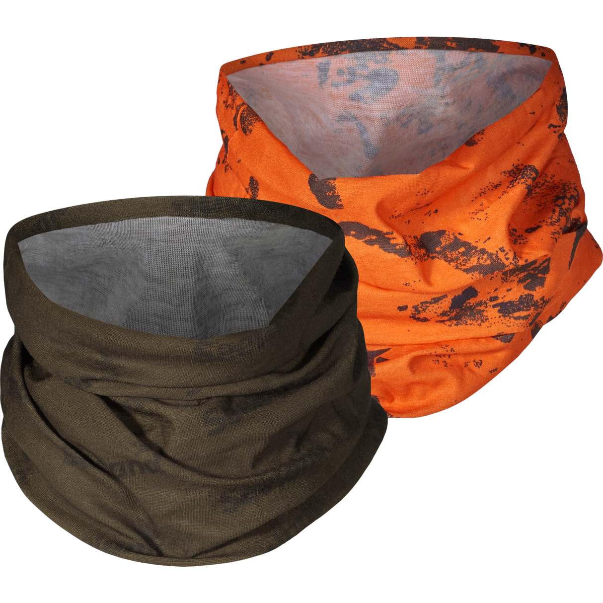 Halsedisse 2-pack - Pine green/InVis orange blaze - Seeland