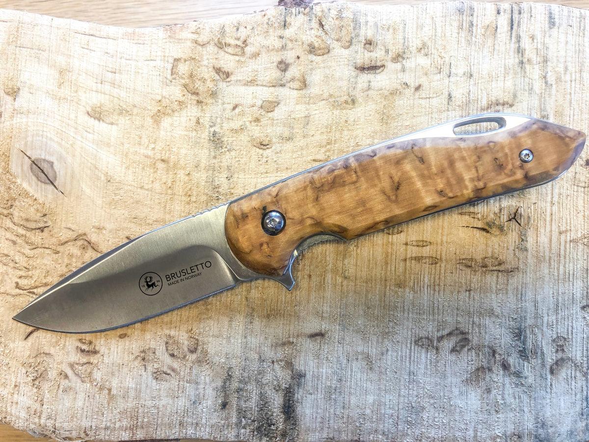 Natten Foldekniv Steel ONE - Brusletto