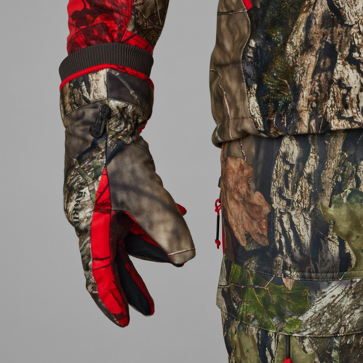 Moose Hunter 2.0 - GTX handske MossyOak®Break-Up Country®/MossyOak®Red - Härkila