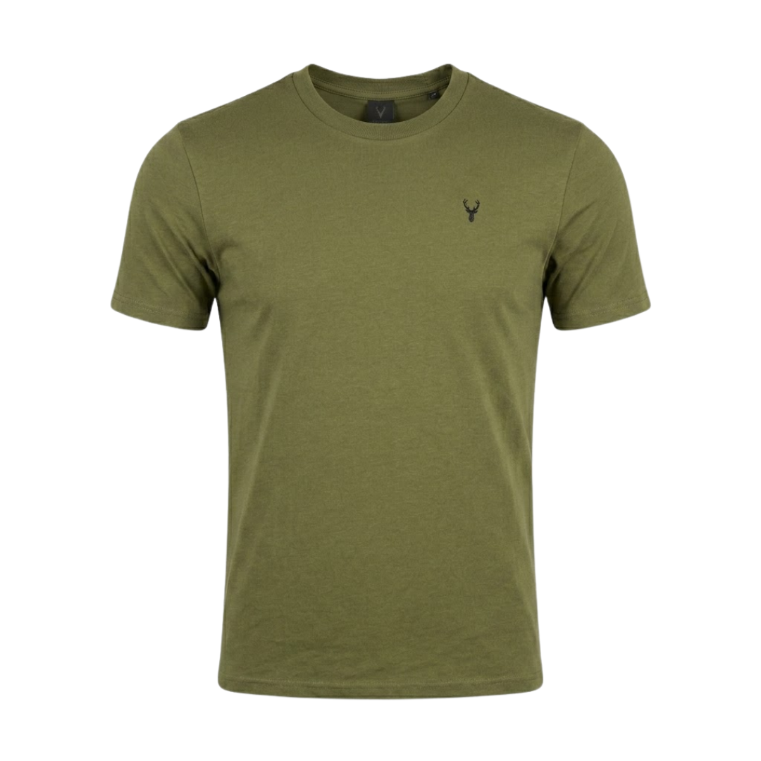Supima T-shirt Oliven European Hunter