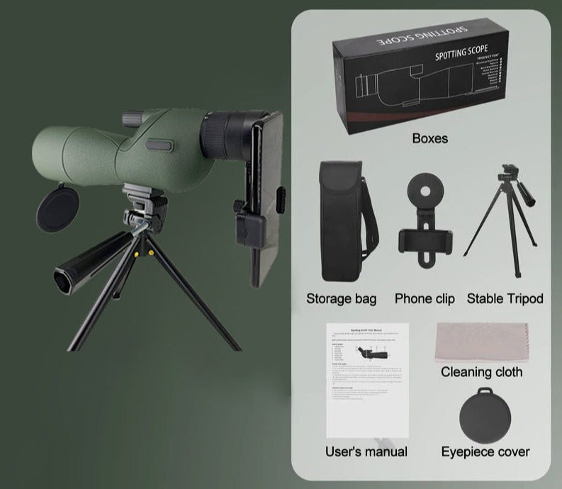 Spotting scope 25-75x60 - HuntElite