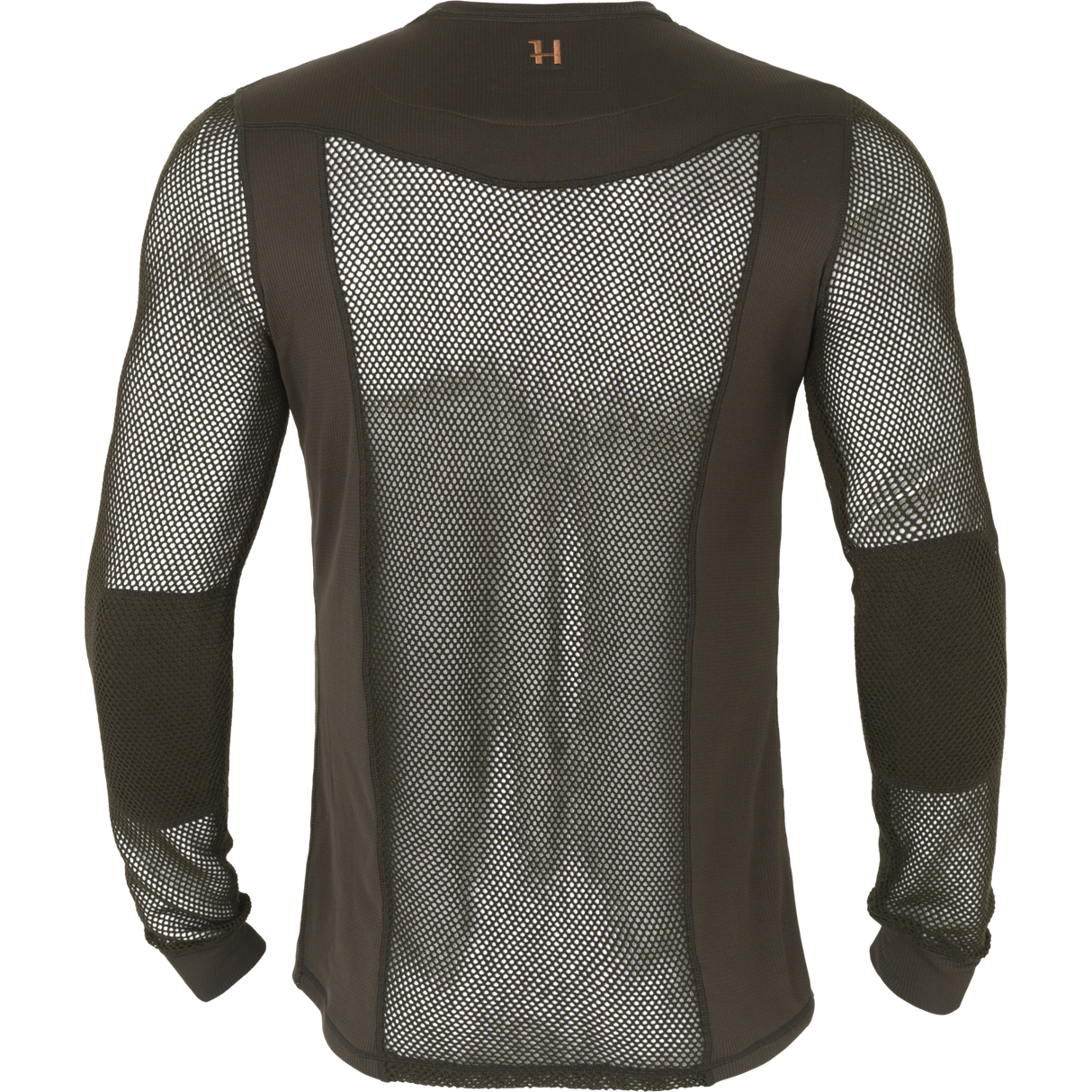 Härkila Base Mesh crew neck Shadow brown - Härkila