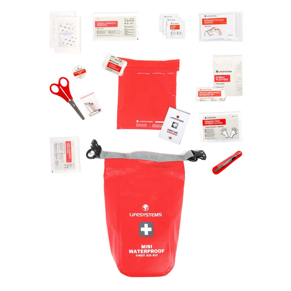 Mini Waterproof First Aid Kit - Life Systems