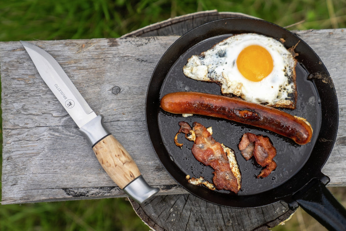 Fry Pan ø 21 cm - Hallmark - Black/Wood