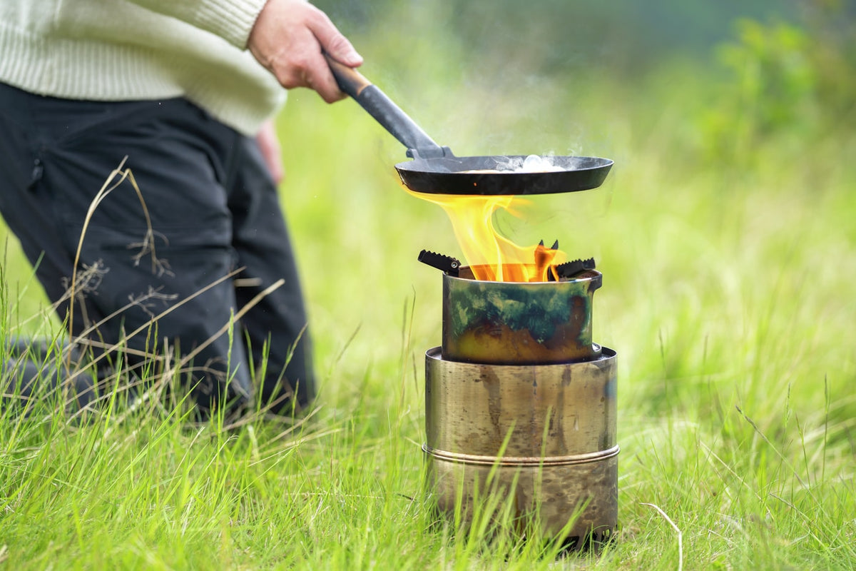 Hiking Wood Stove - Hallmark - Stainless Steel