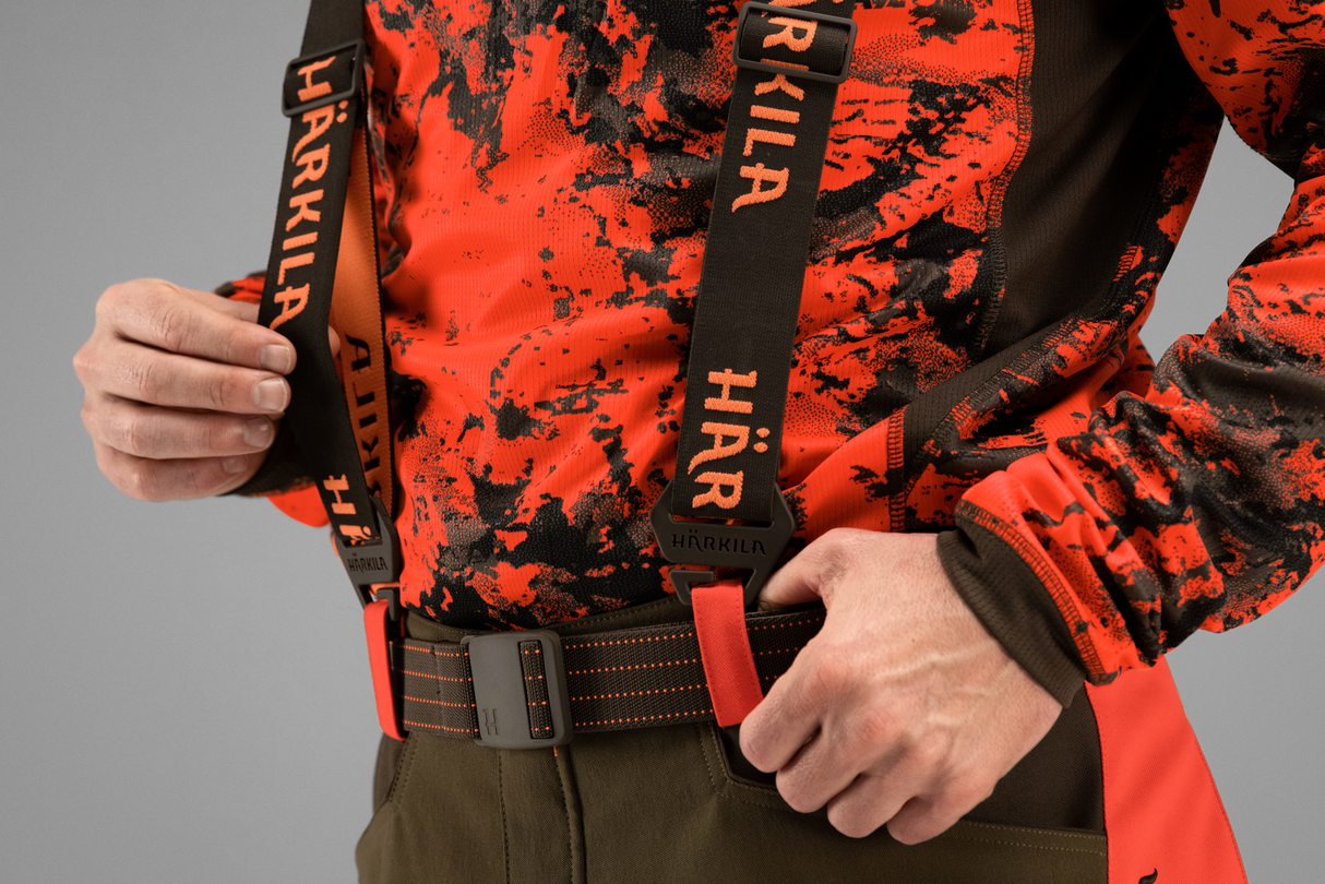 Wildboar Pro - Tech livrem Brown/Orange blaze - Härkila