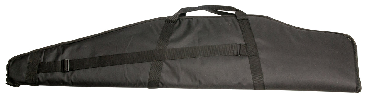 Buffalo River riffelfoderal - Sort 130cm m/lyddæmperlomme