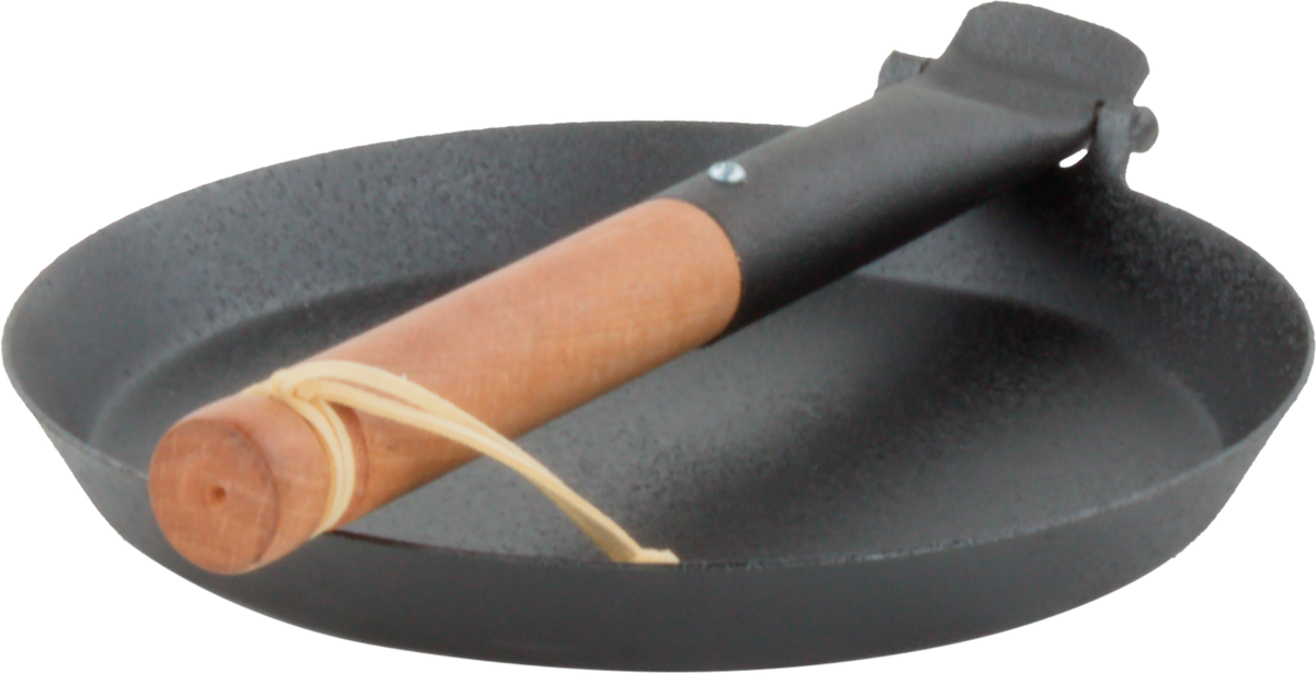 Fry Pan ø 21 cm - Hallmark - Black/Wood