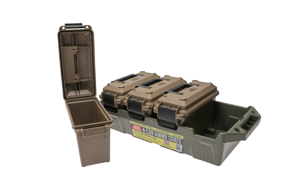 MTM 4-boxs ammo kasse 30 cal.