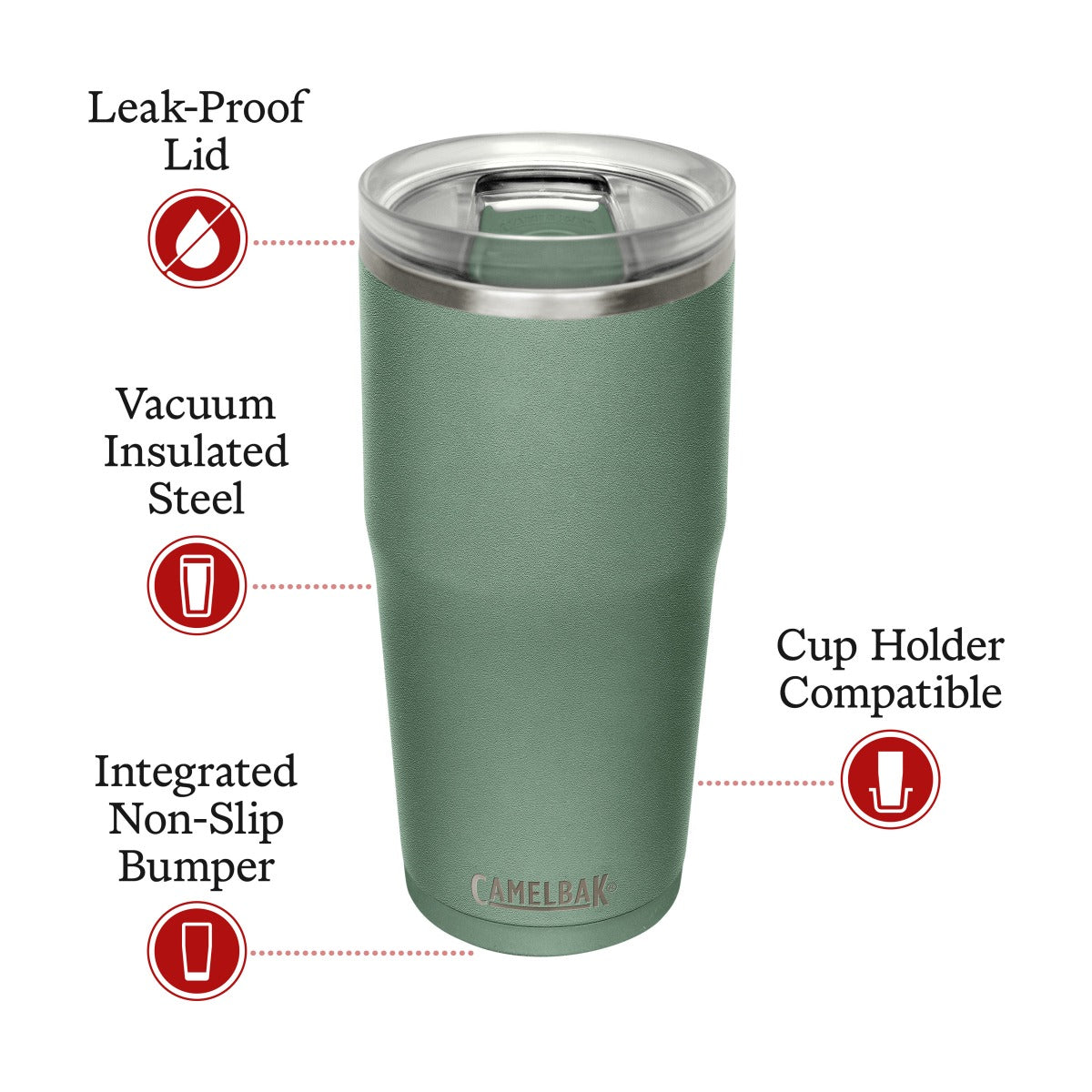 Thrive Tumbler, VSS 20oz - Camelbak - Moss