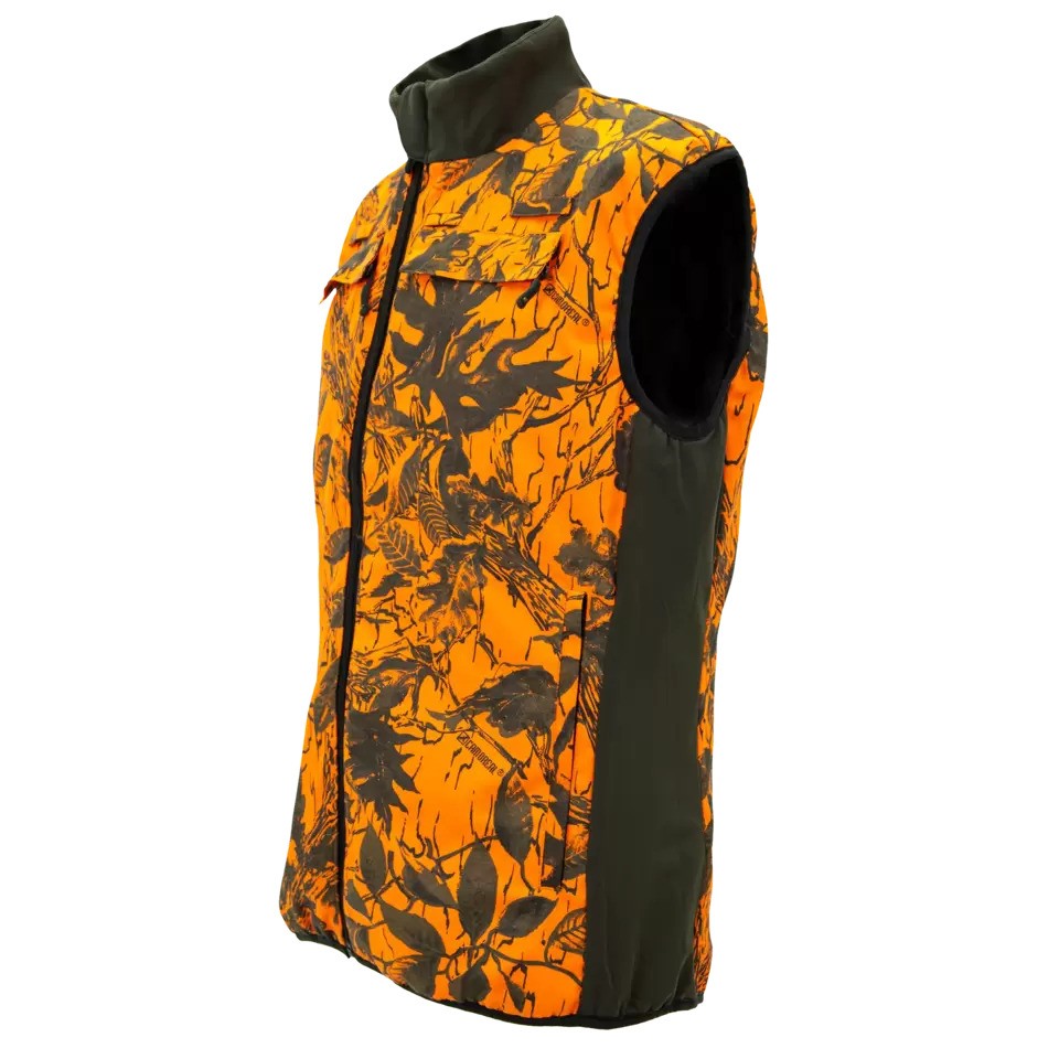 ULTRA LODEN REVERSIBLE VEST - Carinthia - Olive