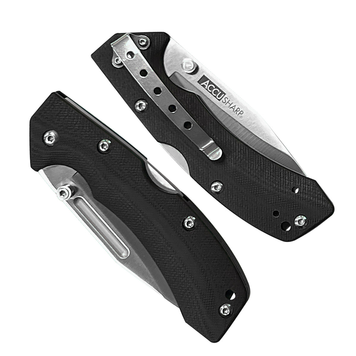 AccuSharp Foldekniv sort