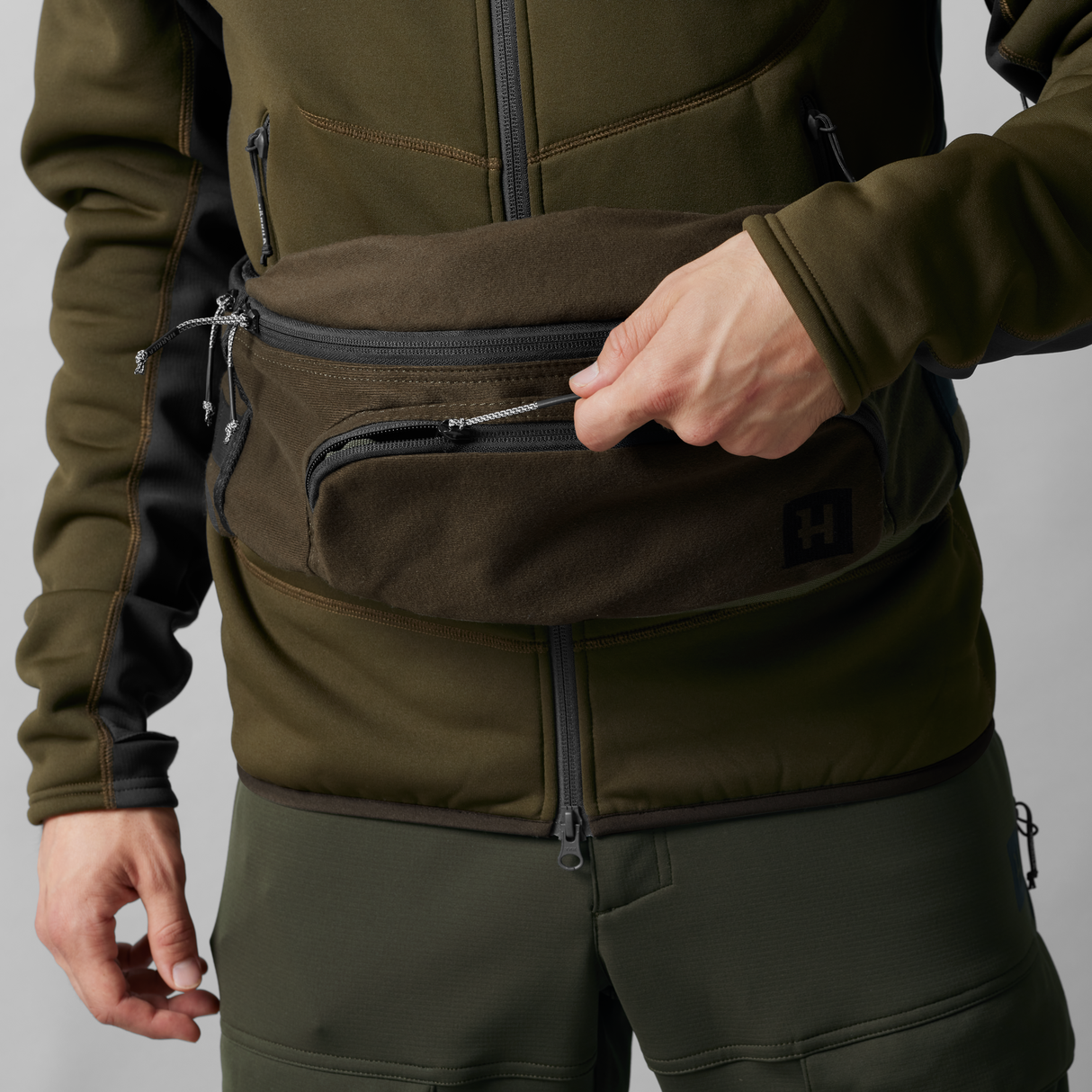 Deer Stalker - waist pack Willow green - Härkila