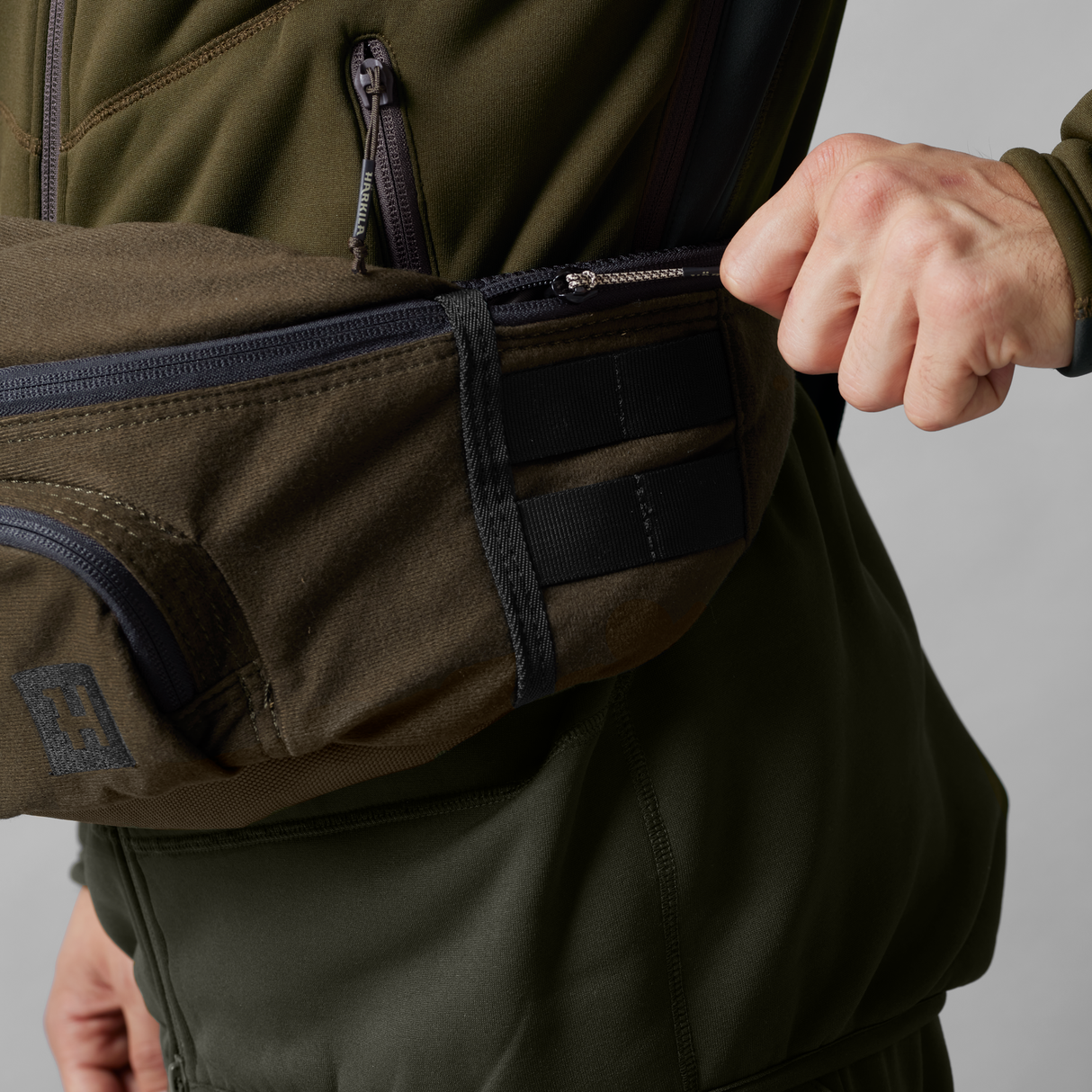 Deer Stalker - waist pack Willow green - Härkila
