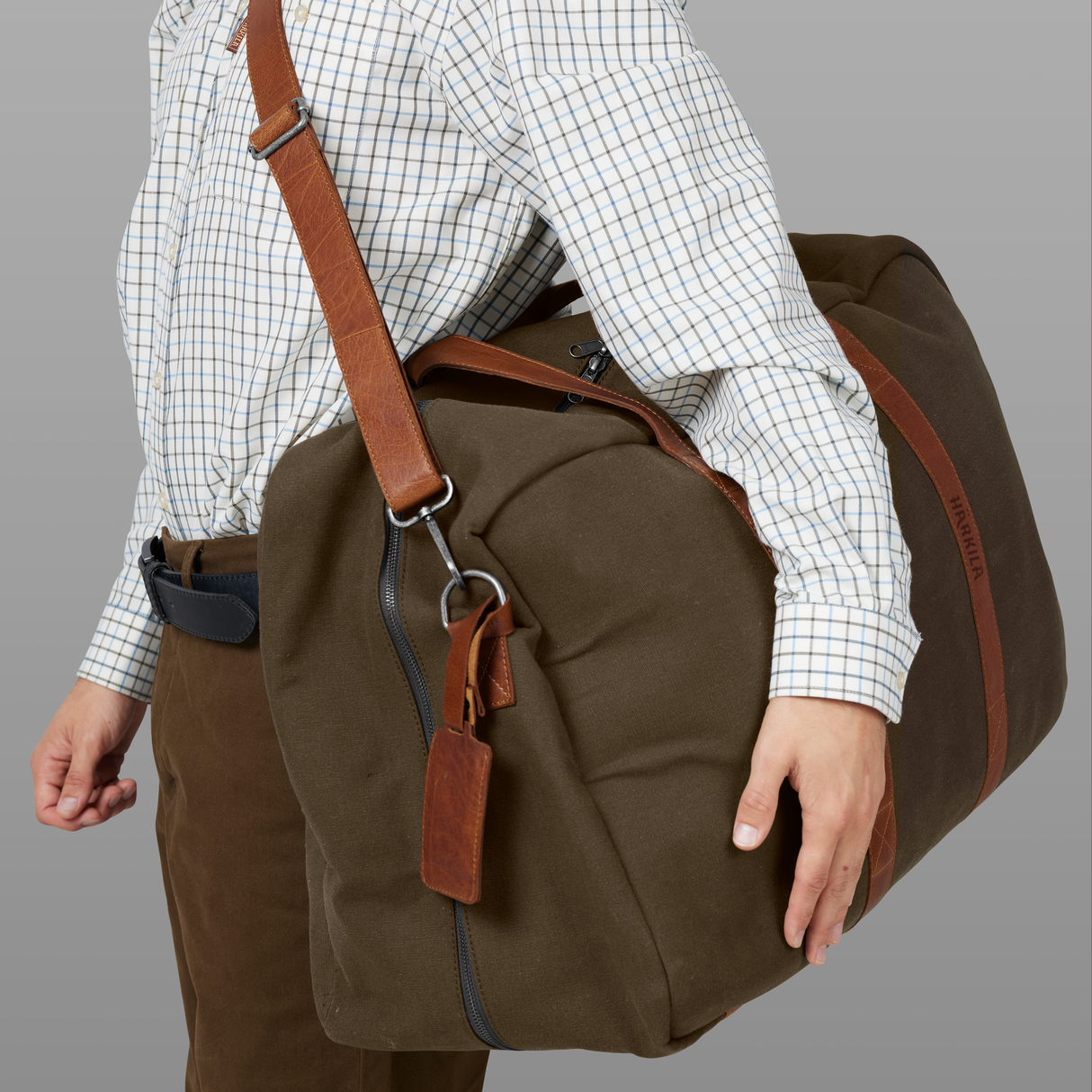 Härkila weekendtaske - 65 L Warm olive - Härkila