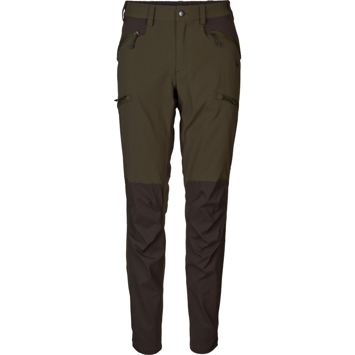 Larch Stretch-bukser til kvinder Pine Green / Chocolate Torte - Seeland