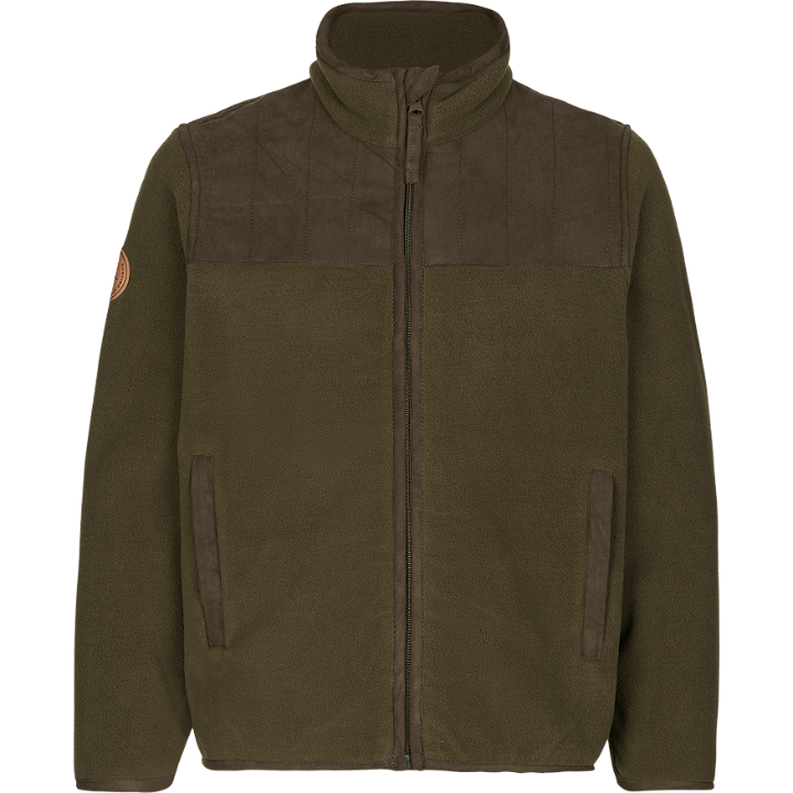 Bolt Junior Fleece Jakke Pine green - Seeland