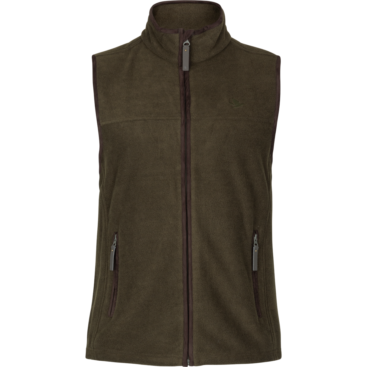 Woodcock Earl Fleece Vest - Pine green melange - Seeland