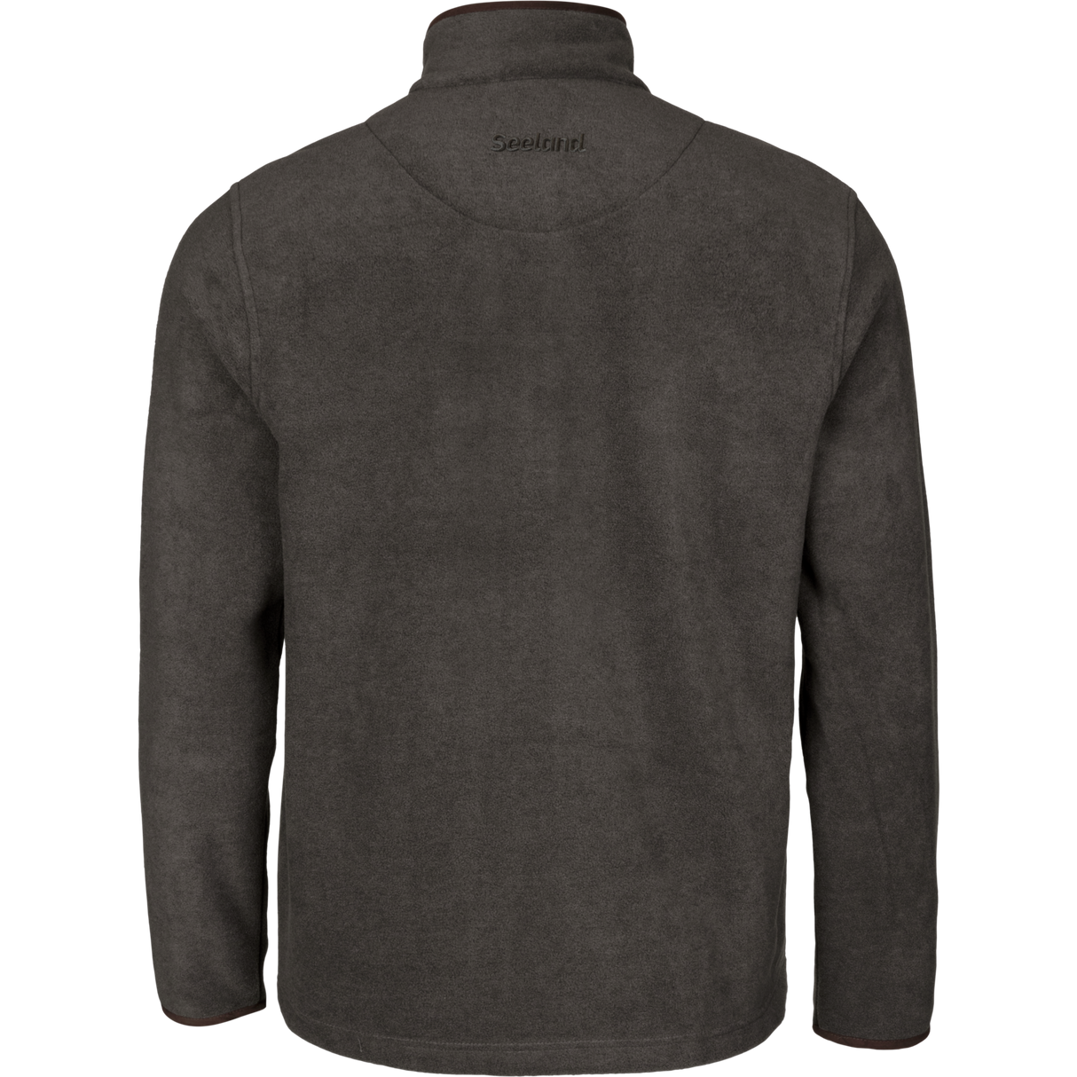 Woodcock Earl Fleece Jakke - Dark Grey Melange - Seeland