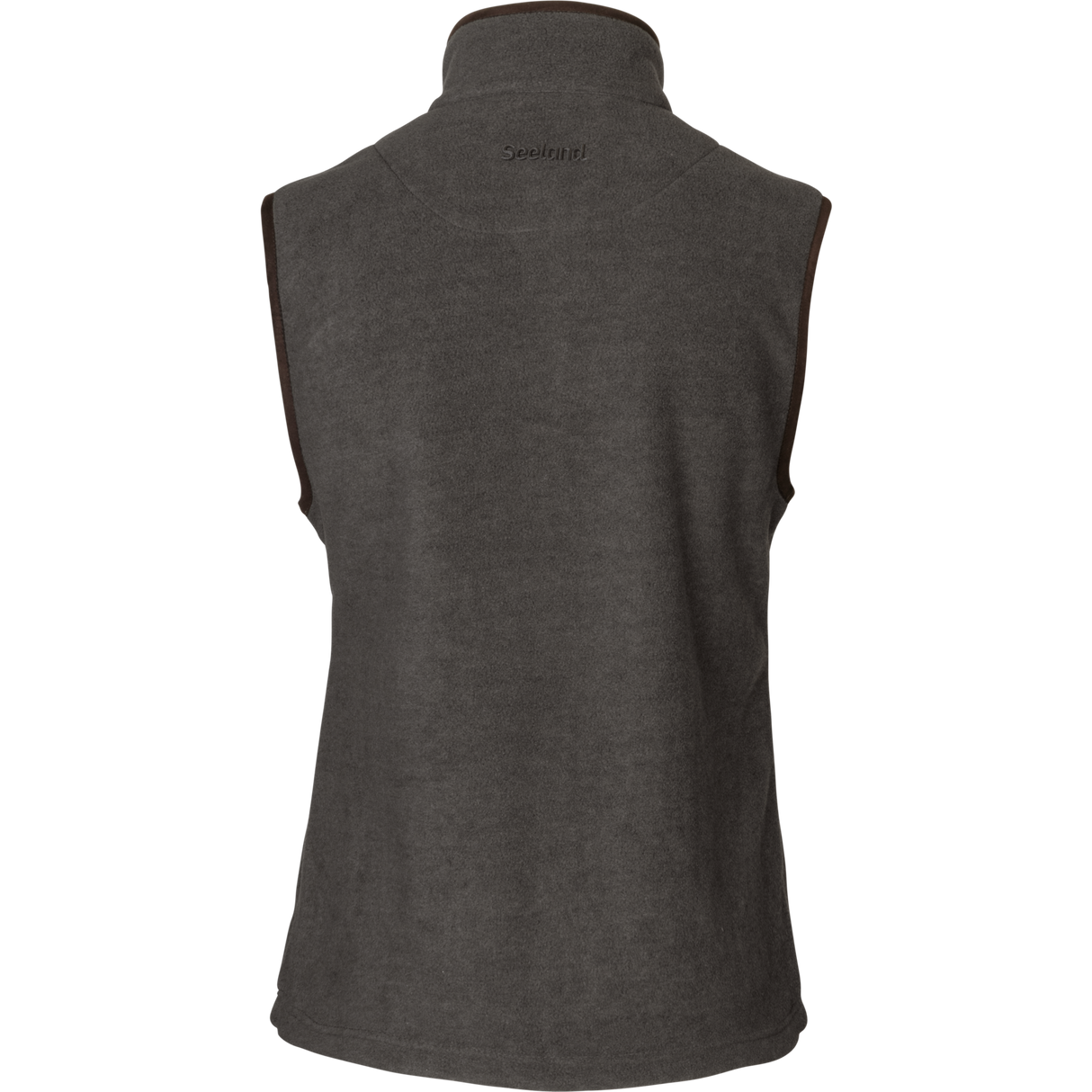Woodcock Ivy Fleece Vest - Dark Grey Melange - Seeland