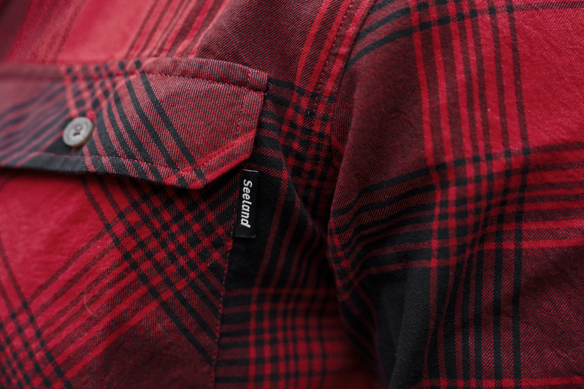 Glen Flannel Skjorte - Red check - Seeland