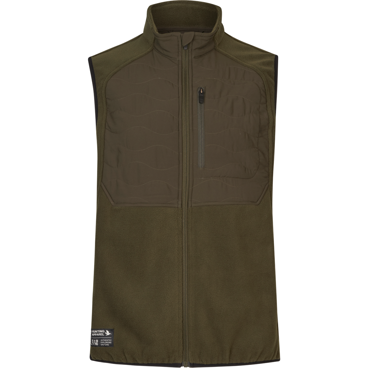 Gale Fleece Vest Pine green - Seeland