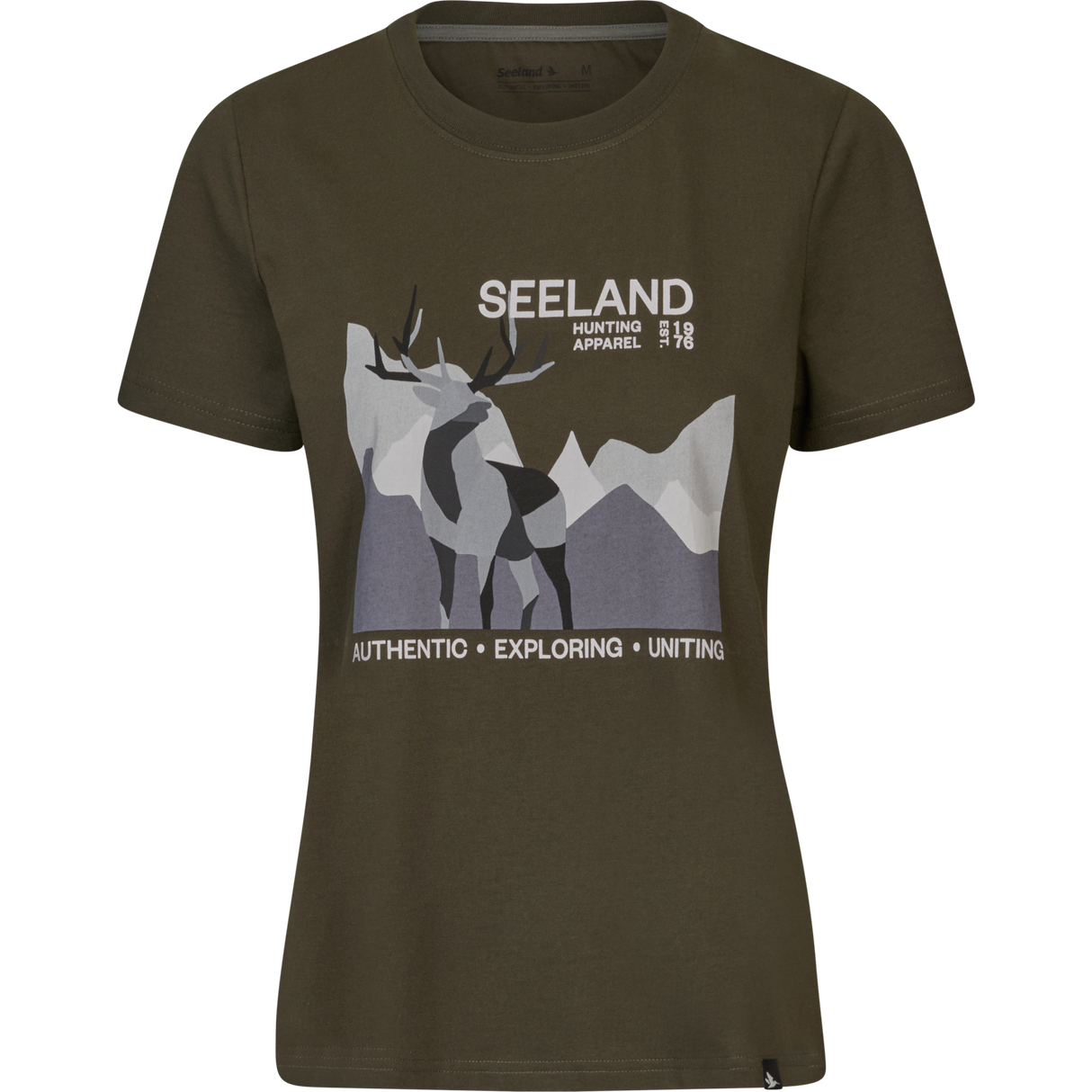 Sadie T-shirt Pine green - Seeland