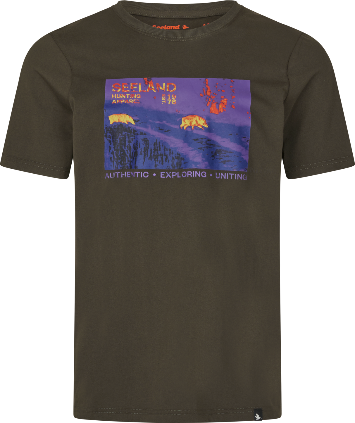 Termisk T-shirt - Pine green