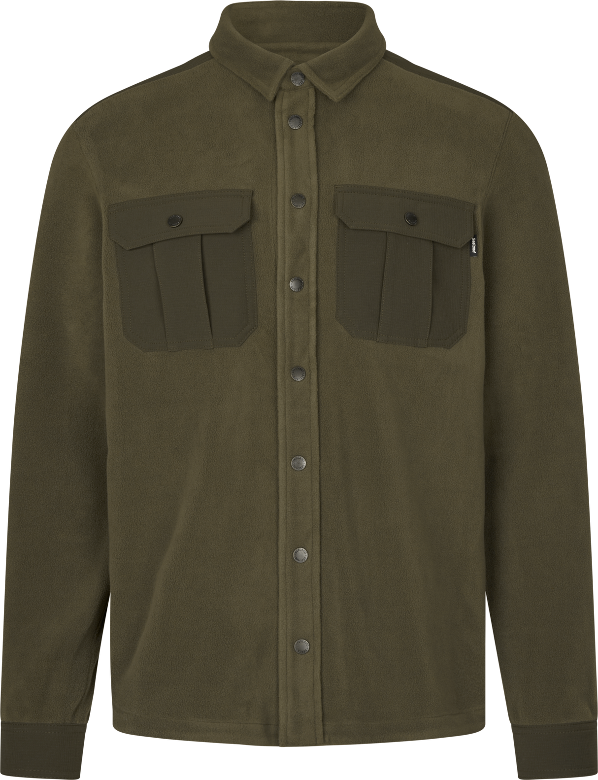 Gust Fleece Skjorte - Grape leaf