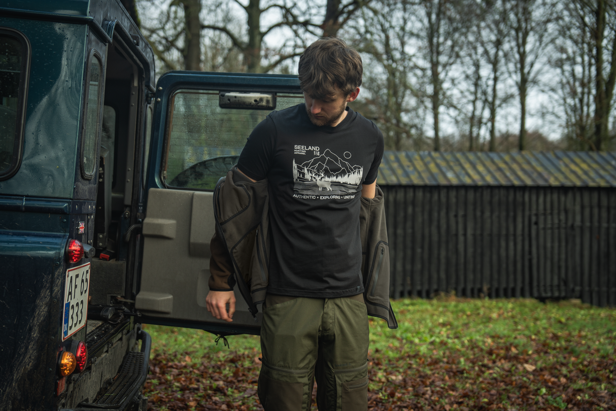Rogue Solid Reversible Fleece - Grizzly Brown/Demitasse brown