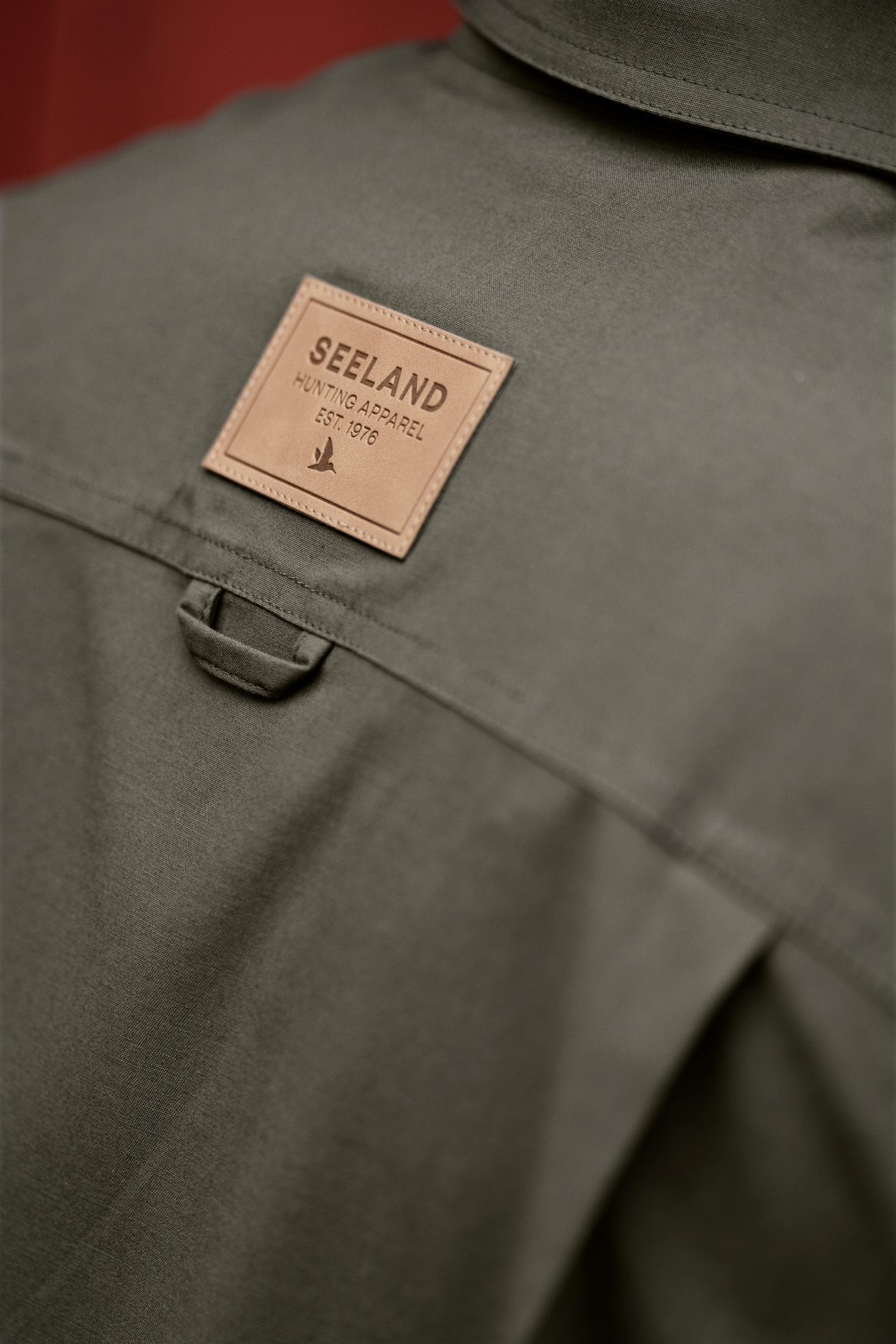 Selous S/S Cargo Skjorte - Grape leaf - Seeland