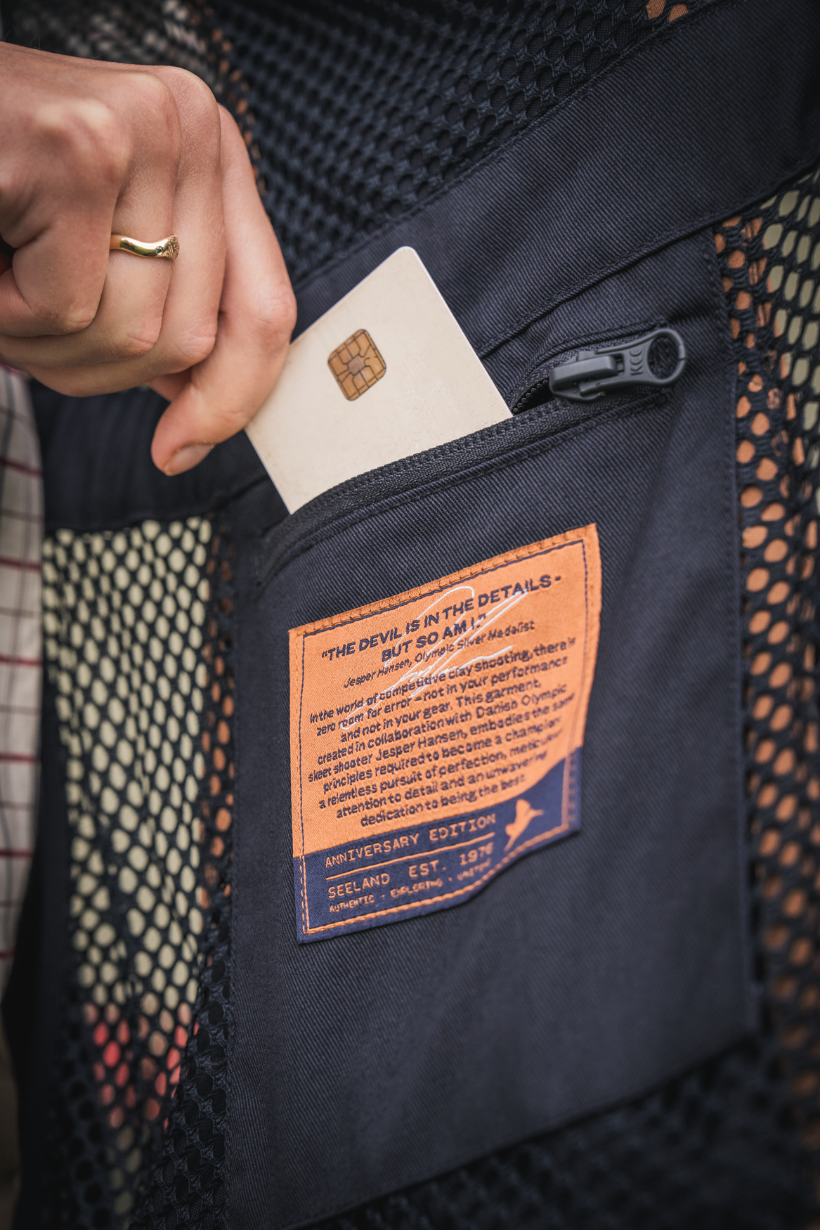 Skeet Ivy Skydevest - Limited Edition - Dark Sapphire - Seeland