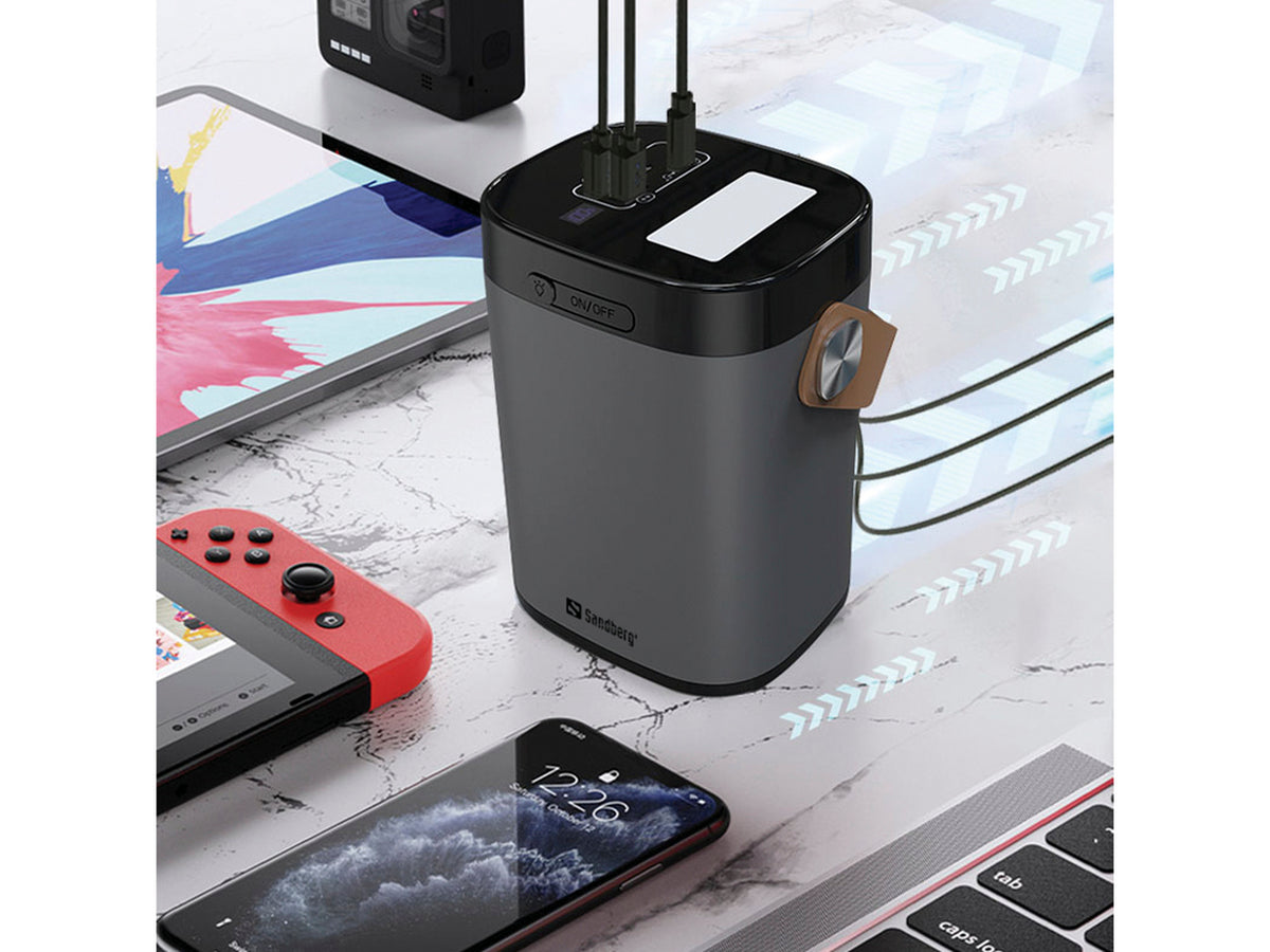 Powerbank USB-C PD 20 W - 60000 Mah - Sandberg