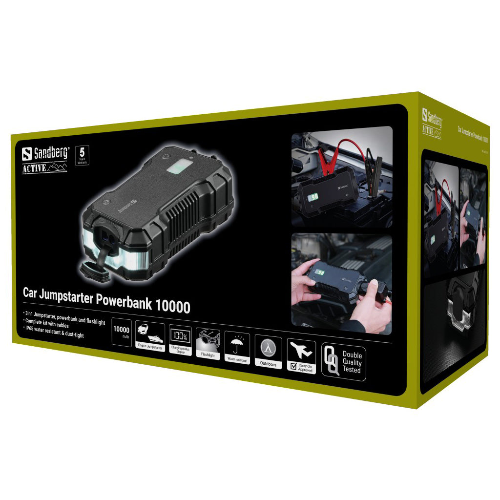 Car Jumpstarter Powerbank 10000 - Sandberg