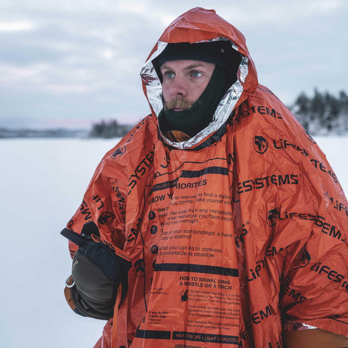 Heatshield nødponcho - Lifesystems