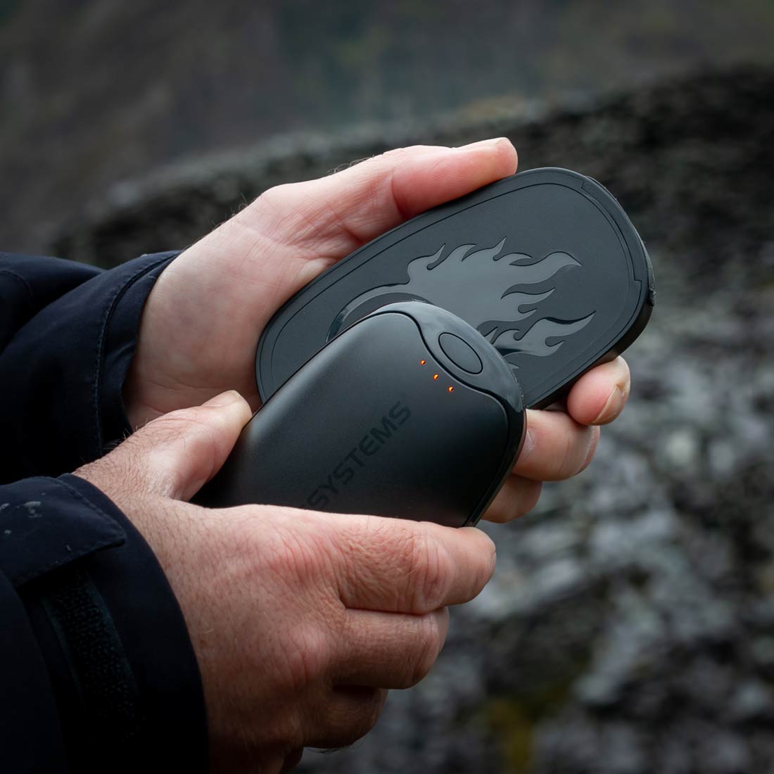 Rechargeable Dual Palm Handwarmers, USB - Life Systems
