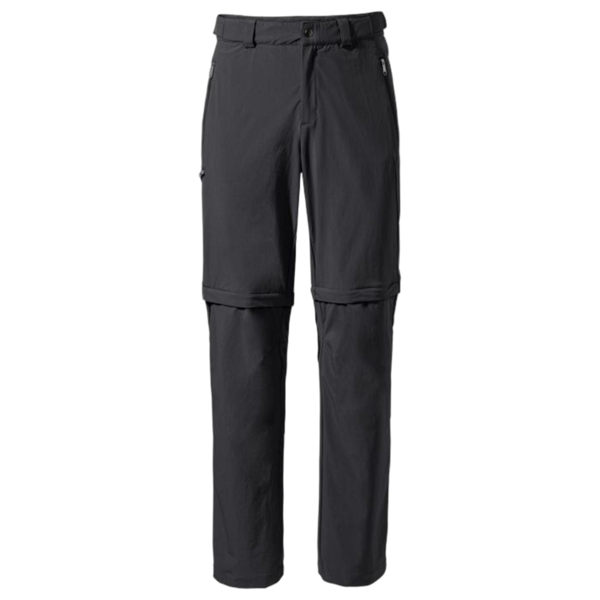 Herre Farley Stretch T-zip Pants III Black - Vaude