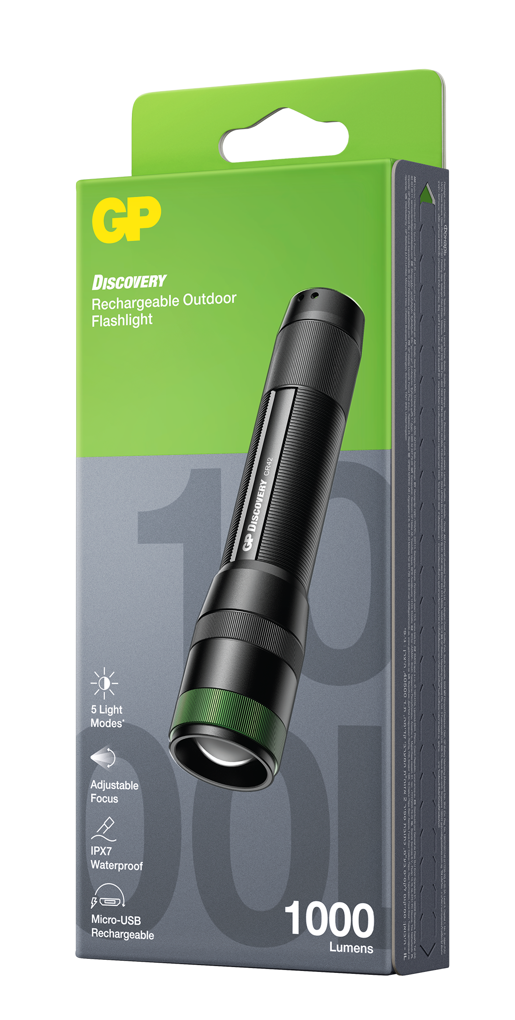 LED Lygte Strix CR42 1000 lumen GP discovery