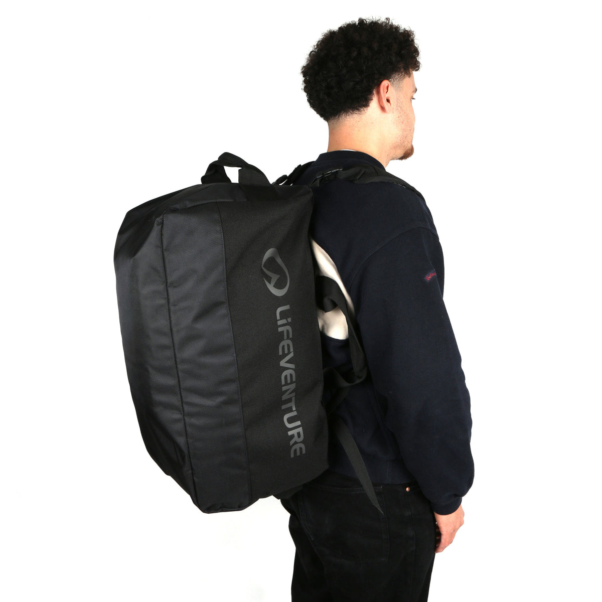 Expedition Cargo Duffle, 50 Litre, Black - Life Venture
