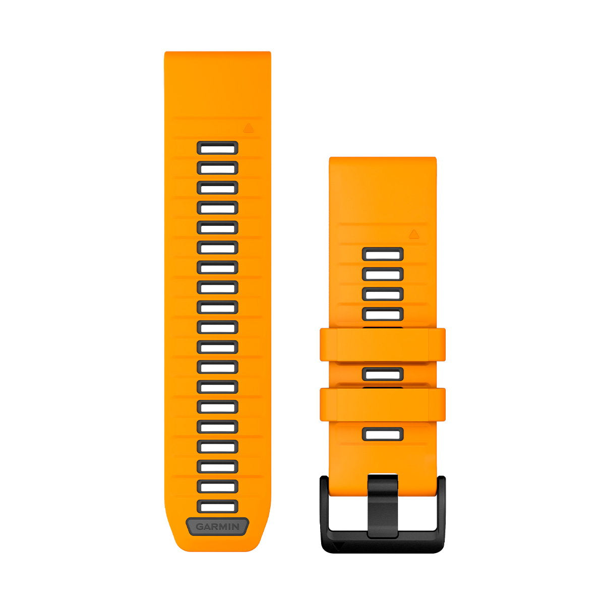 QuickFit® 26 remme, Graphite/Spark Orange silikone 1