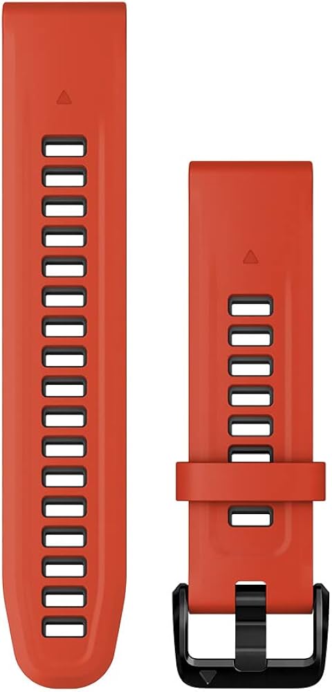 QuickFit® 20 urremme, Flame Red/Graphite silikone 2