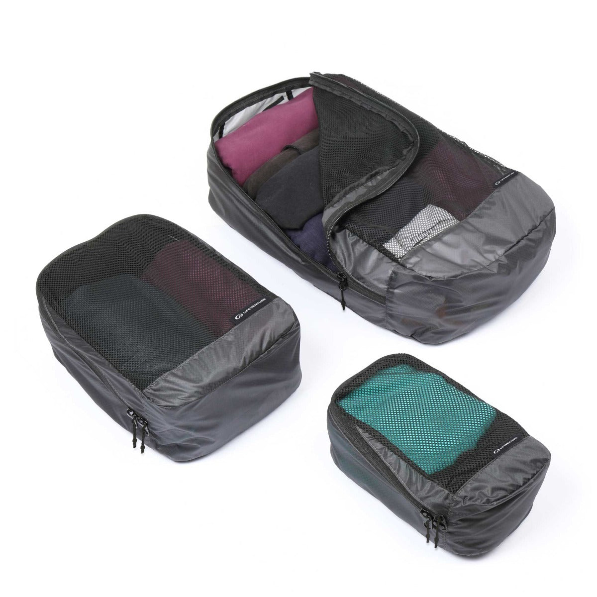 Ultralette pakkekuber 3-pak - LifeVenture