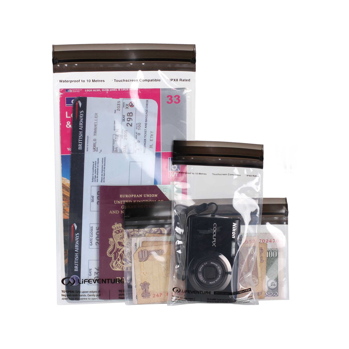 DriStore LocTop Bags, For Valuables - Life Venture