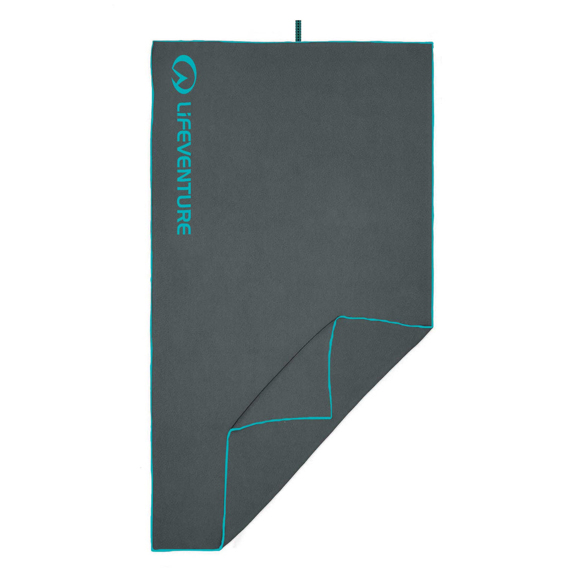 Recycled SoftFibre Trek Towel, Grey, Ext - Life Venture