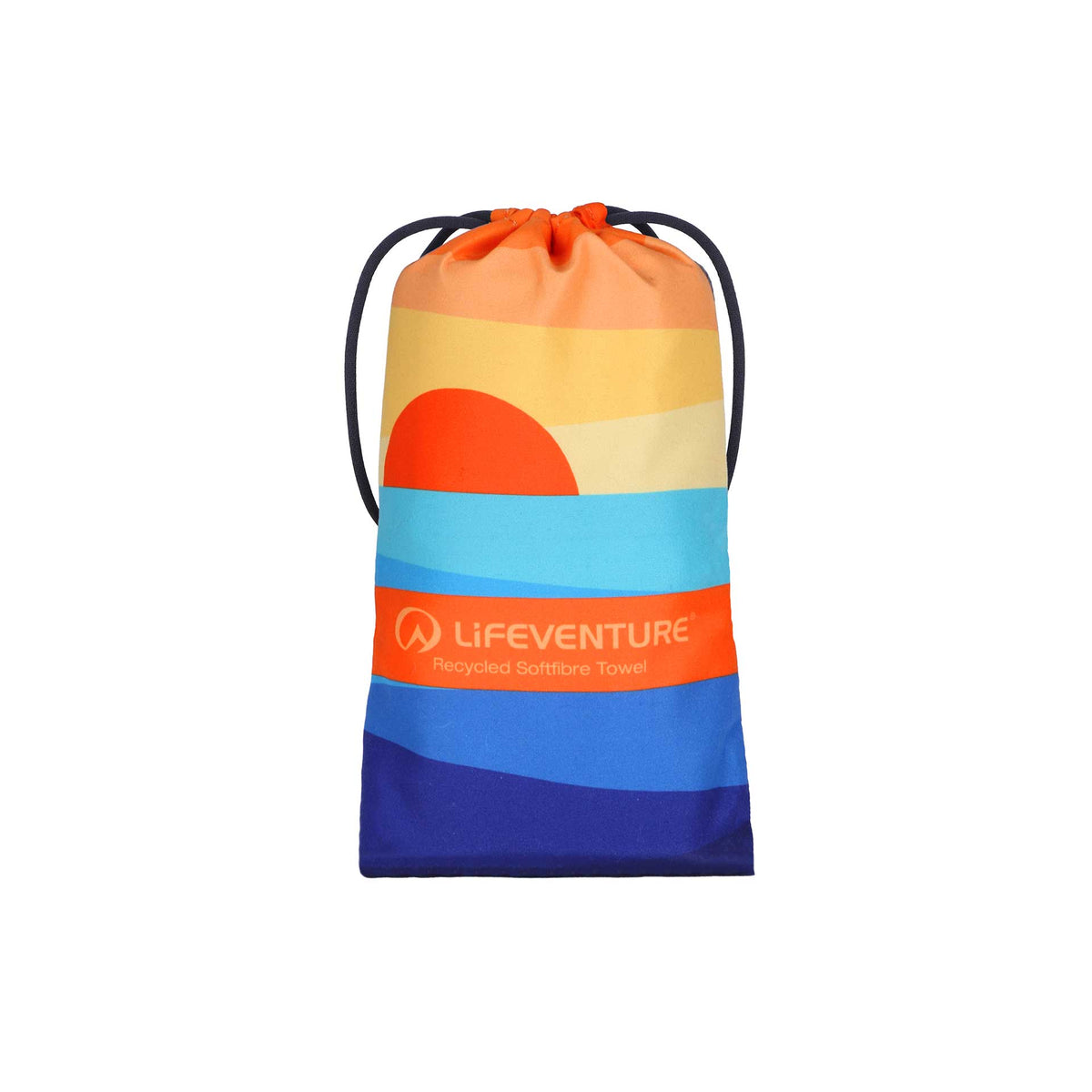 Recycled SoftFibre Trek Towel, Blackcurr - Life Venture